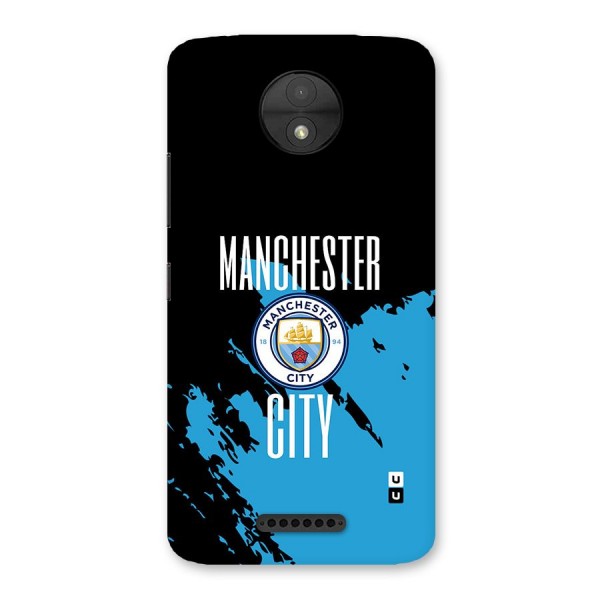 Abstract Manchester Back Case for Moto C