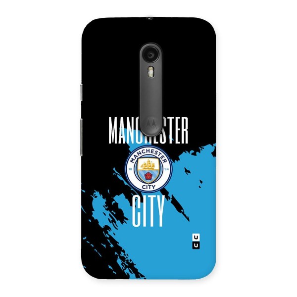 Abstract Manchester Back Case for Moto G3