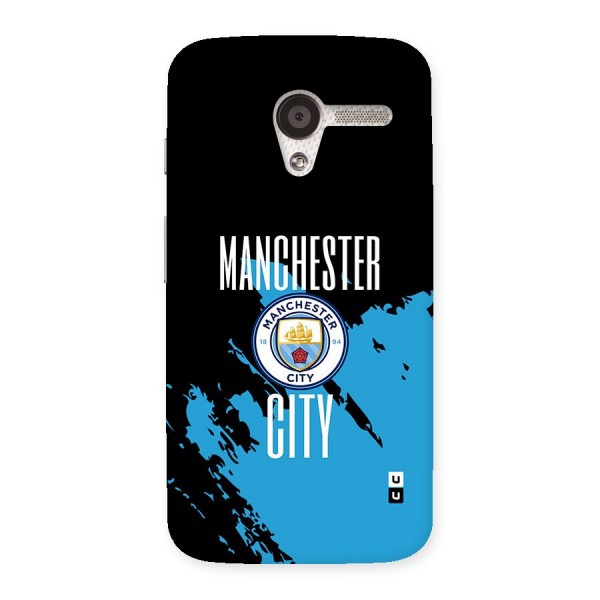 Abstract Manchester Back Case for Moto X