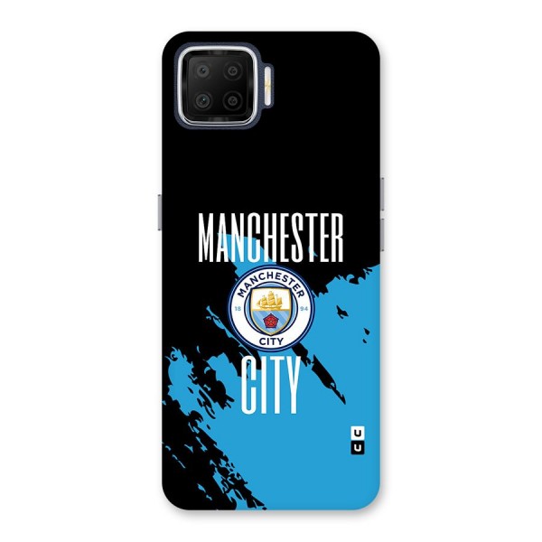 Abstract Manchester Back Case for Oppo F17