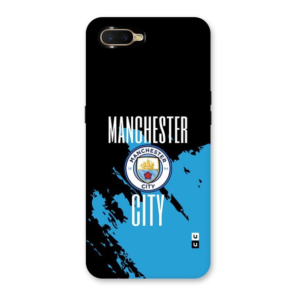 Abstract Manchester Back Case for Oppo K1