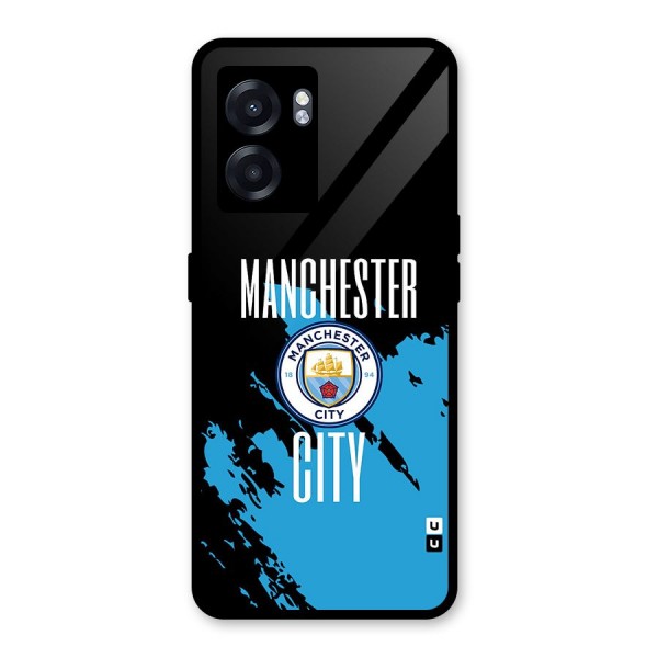 Abstract Manchester Glass Back Case for Oppo K10 (5G)