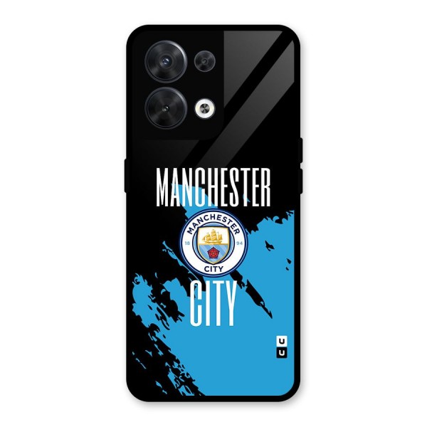 Abstract Manchester Back Case for Oppo Reno8 5G