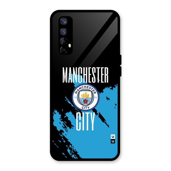 Abstract Manchester Back Case for Realme 7