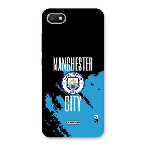 Abstract Manchester Back Case for Redmi 6A