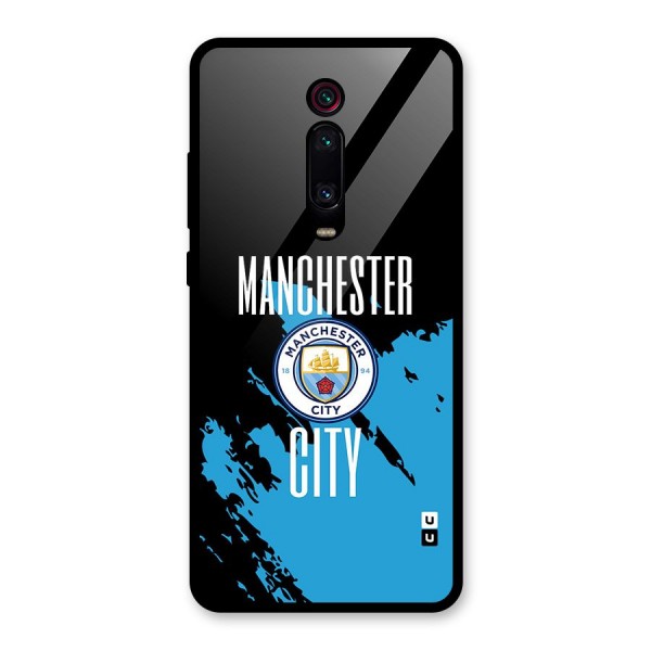 Abstract Manchester Glass Back Case for Redmi K20 Pro