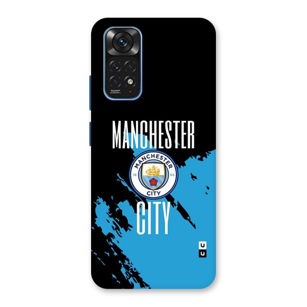 Abstract Manchester Glass Back Case for Redmi Note 11S