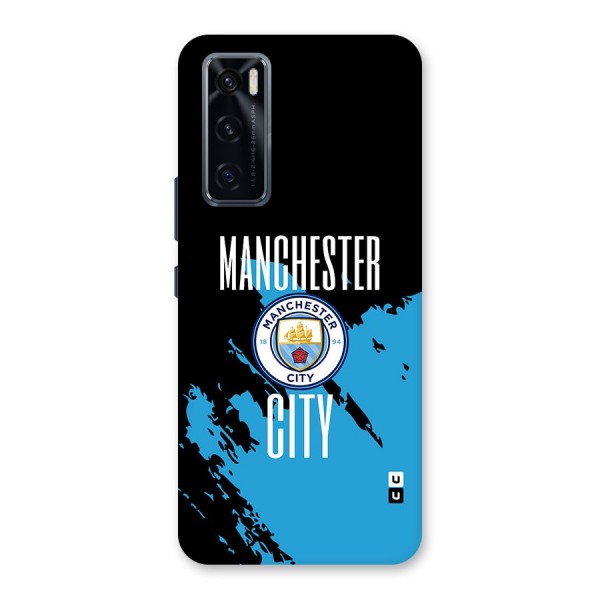 Abstract Manchester Glass Back Case for Vivo V20 SE