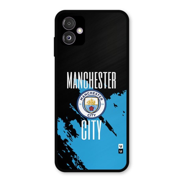 Abstract Manchester Metal Back Case for Galaxy F14