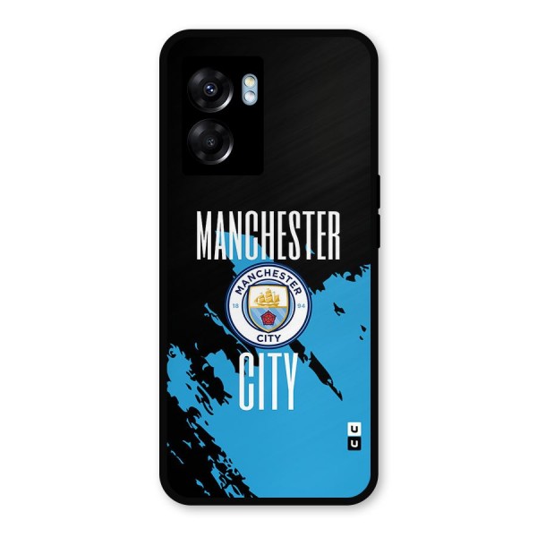 Abstract Manchester Metal Back Case for Oppo K10 (5G)