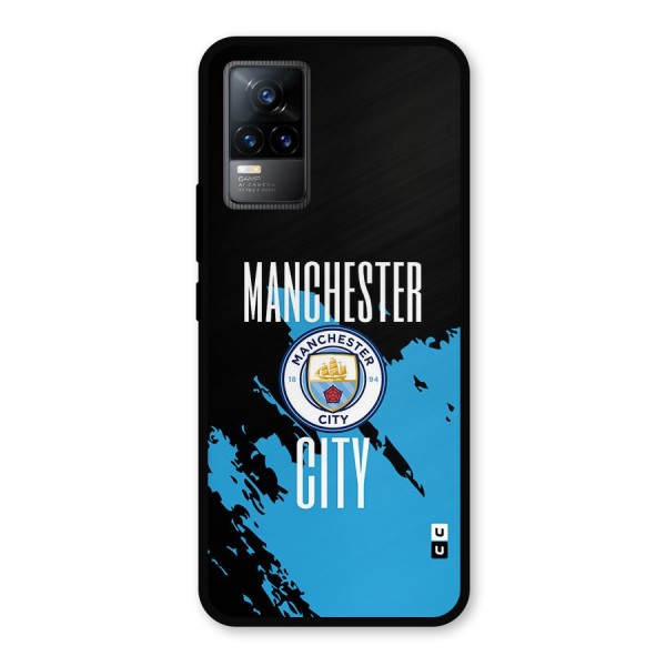 Abstract Manchester Metal Back Case for Vivo Y73