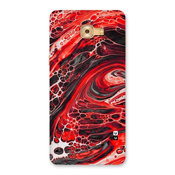 Abstract Pattern Gradient Marbled Back Case for Galaxy C9 Pro