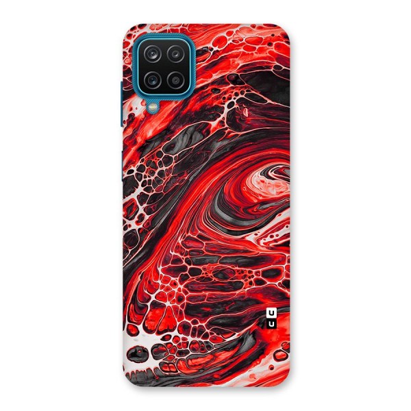 Abstract Pattern Gradient Marbled Back Case for Galaxy F12