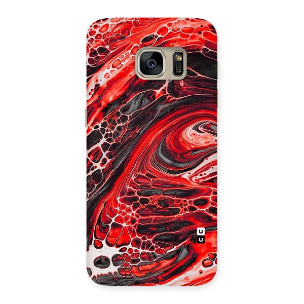 Abstract Pattern Gradient Marbled Back Case for Galaxy S7