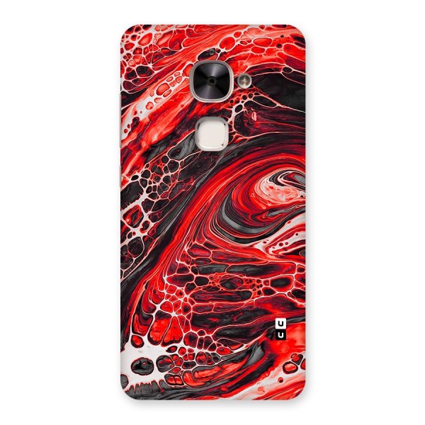 Abstract Pattern Gradient Marbled Back Case for Le 2