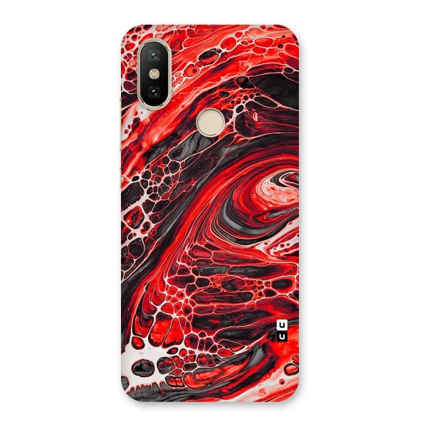 Abstract Pattern Gradient Marbled Back Case for Mi A2