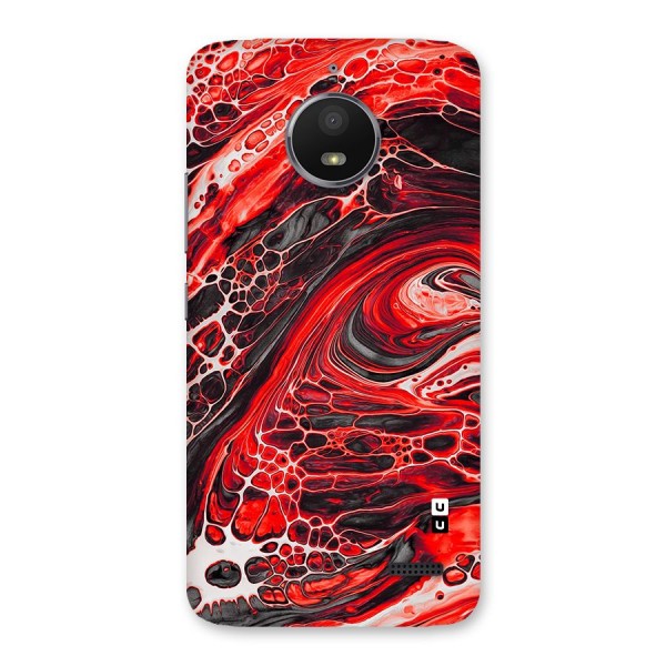 Abstract Pattern Gradient Marbled Back Case for Moto E4