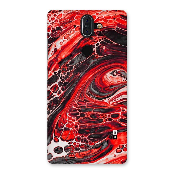 Abstract Pattern Gradient Marbled Back Case for Nokia 8 Sirocco