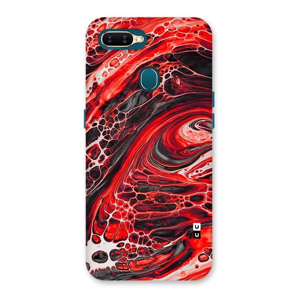 Abstract Pattern Gradient Marbled Back Case for Oppo A12