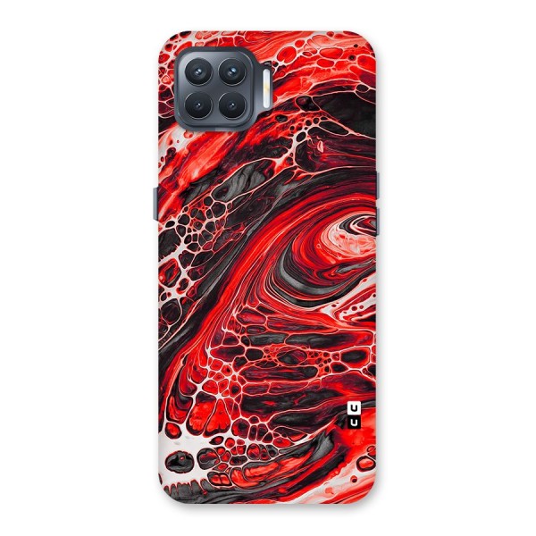 Abstract Pattern Gradient Marbled Back Case for Oppo F17 Pro