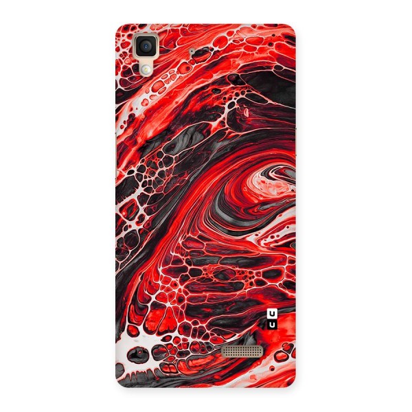 Abstract Pattern Gradient Marbled Back Case for Oppo R7