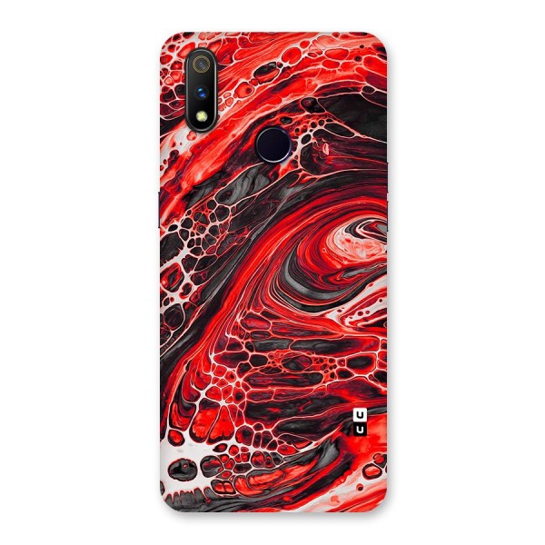 Abstract Pattern Gradient Marbled Back Case for Realme 3 Pro