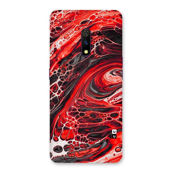 Abstract Pattern Gradient Marbled Back Case for Realme X