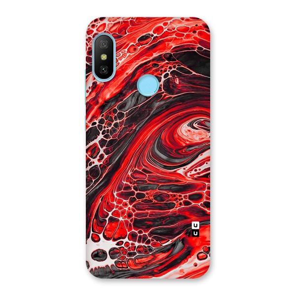 Abstract Pattern Gradient Marbled Back Case for Redmi 6 Pro