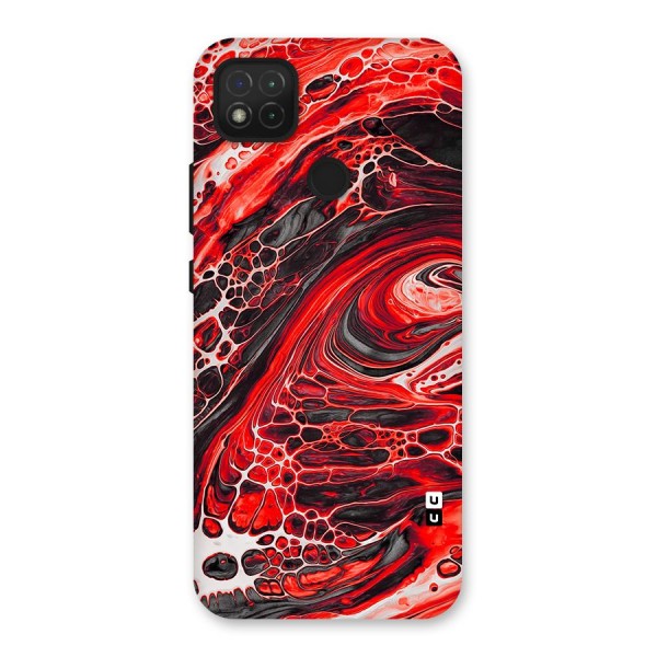 Abstract Pattern Gradient Marbled Back Case for Redmi 9C