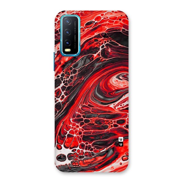 Abstract Pattern Gradient Marbled Back Case for Vivo Y12s