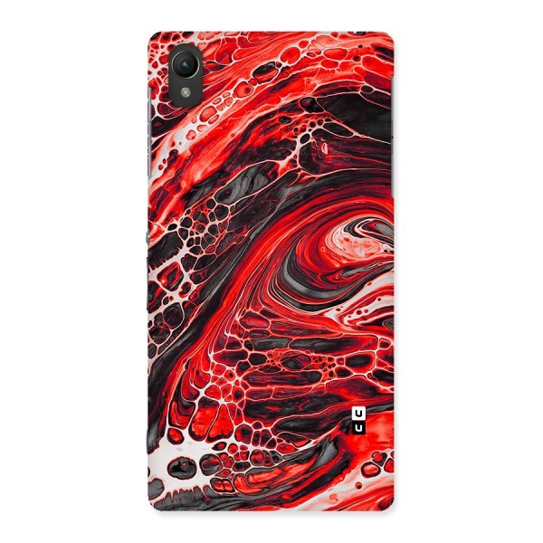 Abstract Pattern Gradient Marbled Back Case for Xperia Z2