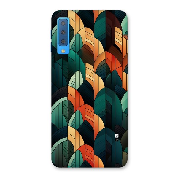 Abstract Seamless Pattern Back Case for Galaxy A7 (2018)