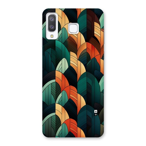 Abstract Seamless Pattern Back Case for Galaxy A8 Star