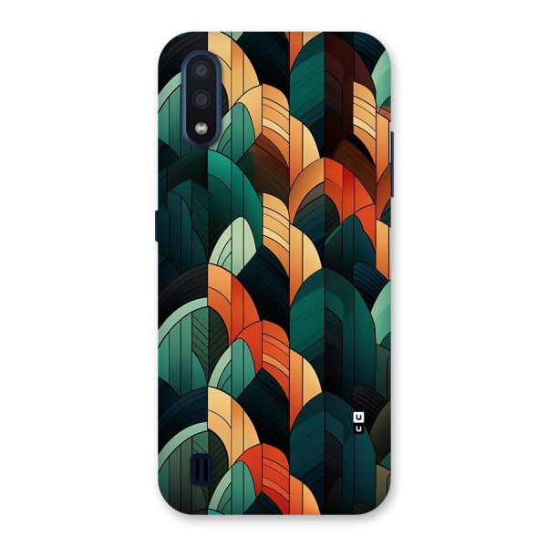 Abstract Seamless Pattern Back Case for Galaxy M01