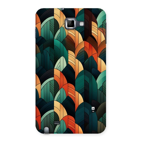 Abstract Seamless Pattern Back Case for Galaxy Note