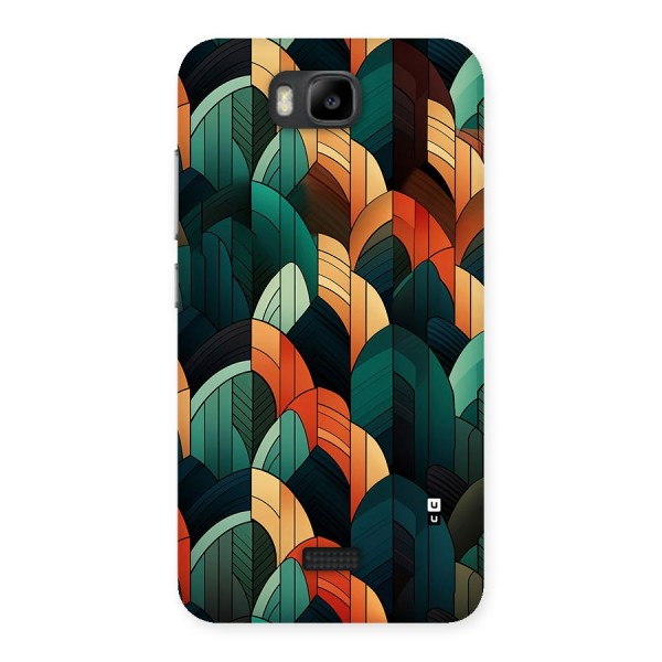 Abstract Seamless Pattern Back Case for Honor Bee