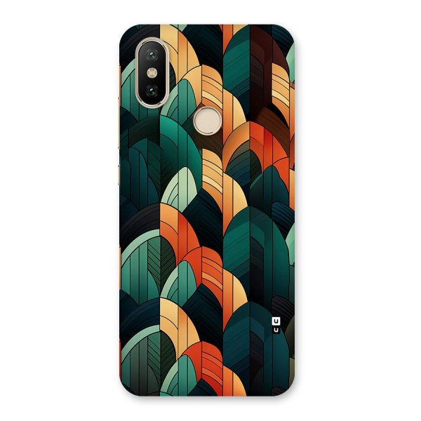 Abstract Seamless Pattern Back Case for Mi A2