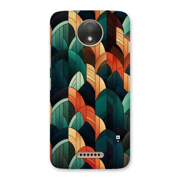 Abstract Seamless Pattern Back Case for Moto C Plus