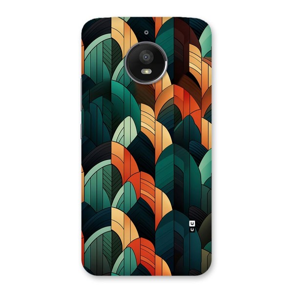 Abstract Seamless Pattern Back Case for Moto E4 Plus