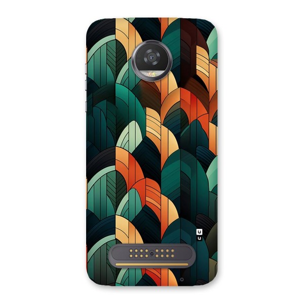 Abstract Seamless Pattern Back Case for Moto Z2 Play