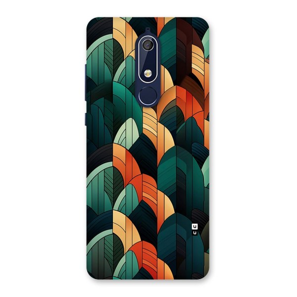 Abstract Seamless Pattern Back Case for Nokia 5.1