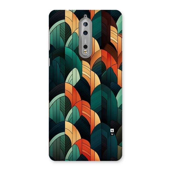 Abstract Seamless Pattern Back Case for Nokia 8