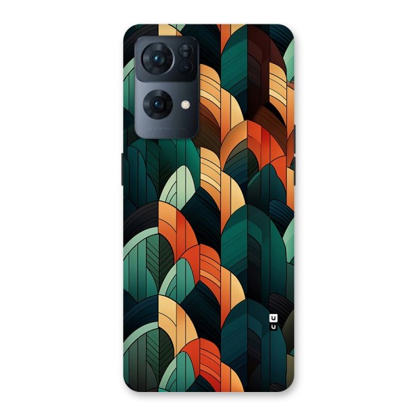 Abstract Seamless Pattern Back Case for Oppo Reno7 Pro 5G