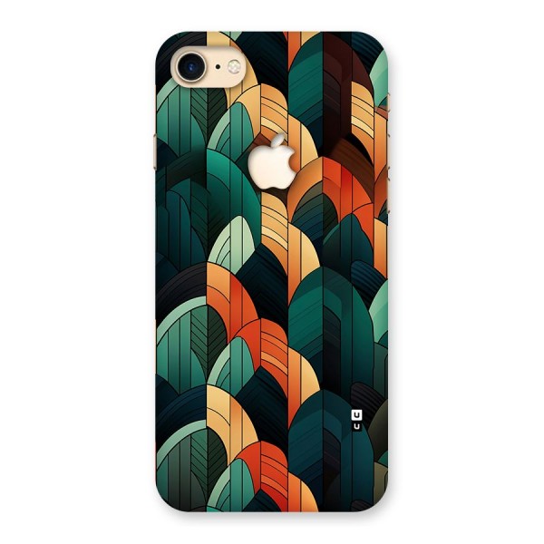 Abstract Seamless Pattern Back Case for iPhone 7 Apple Cut