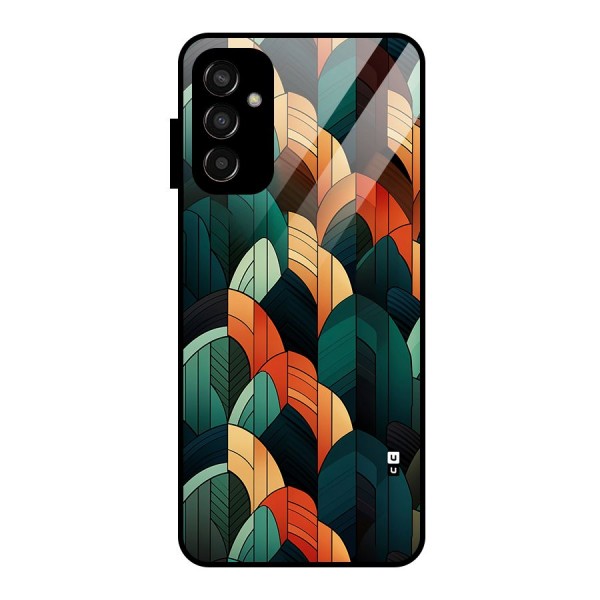 Abstract Seamless Pattern Glass Back Case for Galaxy F13