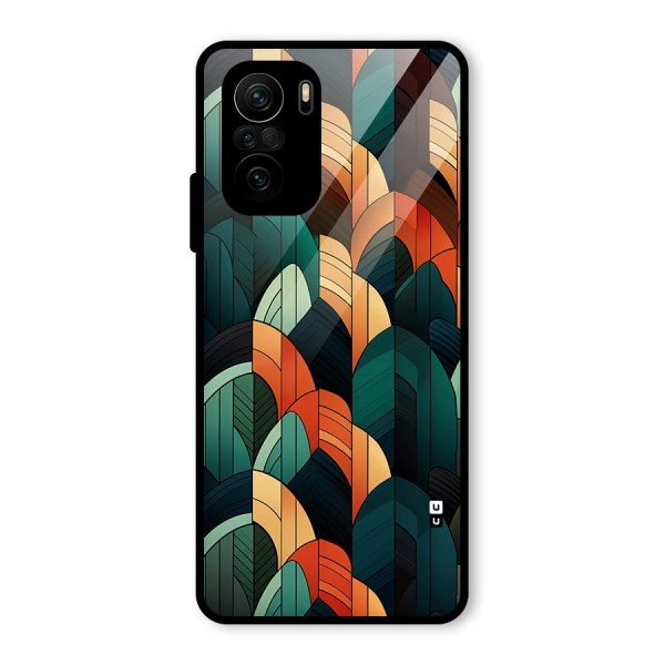 Abstract Seamless Pattern Glass Back Case for Mi 11x