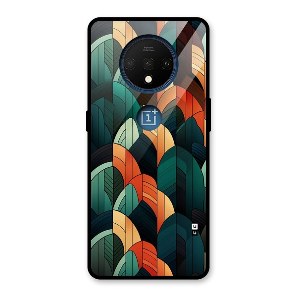 Abstract Seamless Pattern Glass Back Case for OnePlus 7T