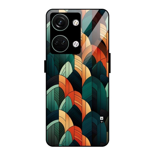 Abstract Seamless Pattern Glass Back Case for Oneplus Nord 3