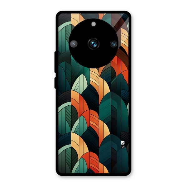 Abstract Seamless Pattern Glass Back Case for Realme 11 Pro