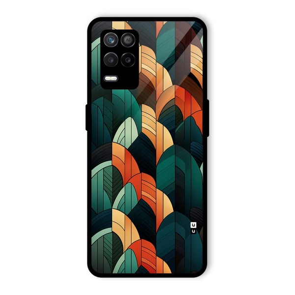 Abstract Seamless Pattern Glass Back Case for Realme 9 5G